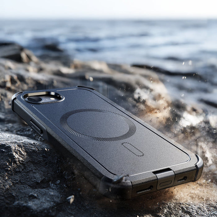 Coque MagSafe ultra-résistante iPhone — protection militaire anti-choc